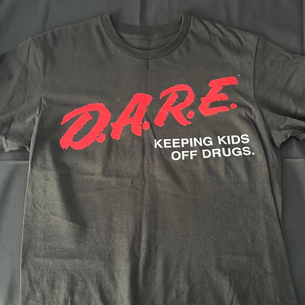 Black and Red D.A.R.E. T-Shirt